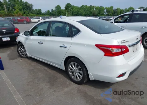 2018 Nissan Sentra Sv из США, поврежденный, VIN 3N1AB7AP3JY227325